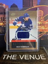 2021-22 Upper Deck Debut Dates JERSEYS #DD15 Nick Robertson :Toronto Maple Leafs - £2.79 GBP