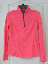 Tek Gear Women&#39;s 1/4  Zip Textured Pullover Melon or Pink Sz XS NWT MSRP$30 - $385.93 MXN