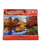 Puzzlebug 500 Piece Puzzle Central Park,  Autumn, NYC 18.25&quot;  X 11&quot; New COLORFUL - £4.96 GBP