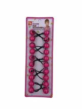 Twinbead Bubble Ponytail Holders, 20mm, 10Pcs. (Purple) - $160.88 MXN+