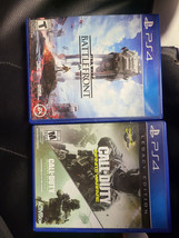 Set Of 2 : Cod: Infinite Warfare + Star Wars Battlefront Play Station 4 PS4 /USED - £9.48 GBP