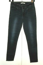 Levi&#39;s 711 Women&#39;s 27 (26 x 26 1/2) Skinny Black Denim Jeans - £15.17 GBP