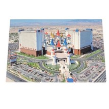 Excalibur Hotel and Casino Postcart Las Vegas Nevada Aerial View City  - £1.81 GBP