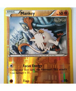 Pokemon XY Steam Siege Mankey 52/114 Common Reverse Holo 2016  - £2.72 GBP