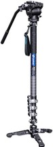 Leofoto Mv-324Cl+Bv-10 Extra Tall Carbon Fiber Flip Lock Pro Video, 1600Mm - $259.93