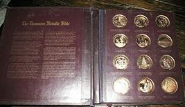 Holy Bible Fine Binding Thomason Medallic Bronze Proof Franklin Mint Medals Rare - £389.11 GBP