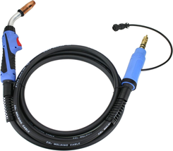 250 Amp MIG Gun Torch Compatible with Miller/Hobart - 12 Feet Cable - Tw... - £159.55 GBP