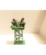 LIONEL TRAINS POST-WAR - 395 GREEN FLOODLIGHT TOWER- WORKS OK- GOOD - B2R - $36.05