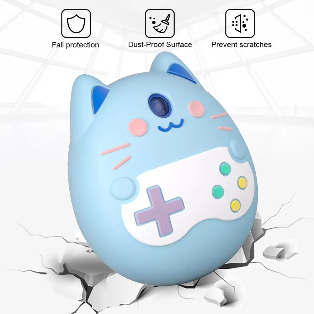 Virtual Pets Game Machine Cover Silicone Case for Tamagotchi Pix (Blue) - £8.23 GBP+