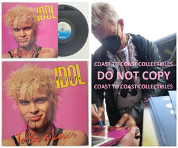 Billy Idol signed To Be A Lover album vinyl LP COA exact proof autographed - £387.21 GBP