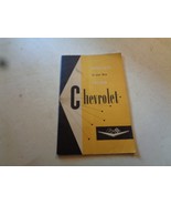 Owners Guide 1959 Chevrolet - €11,04 EUR