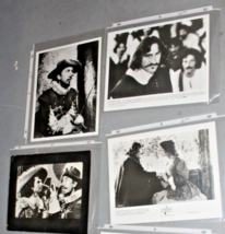 Lot of 4 Vintage Movie Press Photographs from the 1990 movie CYRANO DE BERGERAC - £12.90 GBP