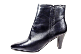 BANDOLINO Size 10 Women High Heel Black Ankle Boot Side Zip Mod Hipster ... - $39.99