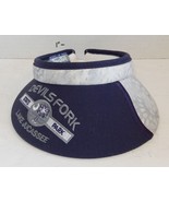Womens Devils Fork State Park Golf Visor Hat Cap Blue White Lake Jucassee - $497.78 MXN