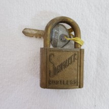 SLAYMAKER USA Vintage Genuine Pin Tumbler Padlock with Key - £11.33 GBP