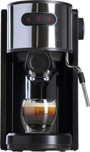Espresso Machine, Quick-Brew with Milk Frother &amp; 1.3 Liter Removable Water Tank - £119.54 GBP
