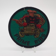 Vintage US Air Force Civil Engineering Jeep on Green Prime Ribs Patch - £10.77 GBP