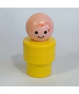 Vintage 1974 Fisher Price Toys Jumbo Little Person People Girl Red Hair ... - £3.10 GBP