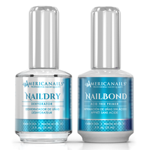 Americanails Nail Prep Duo | NailDry + NailBond .5oz image 2
