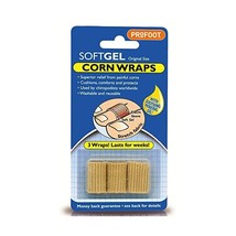Profoot Soft Gel Corn Wraps - Pack of 3 Wraps  - $8.00