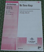 We Three Kings, Andy Beck, New Words And Music, 2004 Old Sheet Music - Classic - £5.57 GBP