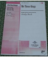 We Three Kings, Andy Beck, New Words and Music, 2004 OLD SHEET MUSIC - C... - $130.76 MXN