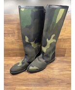 Chippewa Mens Camouflage Canvas Leather Lined Snake Proof Boots Sz.8-1/2... - $1,396.21 MXN
