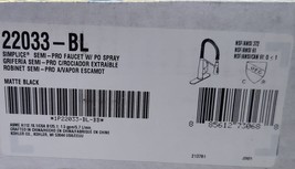 Kohler 22033-BL Simplice Kitchen Faucet - Matte Black - FREE Shipping! - $437.80 CAD