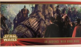 Star Wars Episode 1 Widevision Trading Card #62 An Audience With Boss Nass - £1.94 GBP