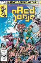 Red Sonja Comic Book Volume 2 #2 Marvel Comics 1983 NEAR MINT - £9.15 GBP