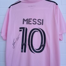 Lionel Messi Hand Signed Jersey - COA - £247.68 GBP