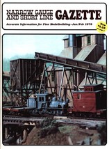 Narrow Gauge and Short Line Gazette Magazine Jan/Feb 1978 On3 Mill Complex - $9.99