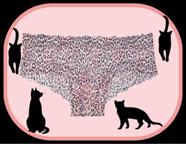 Xs S M L Xl Xxl Pink Leopard Animal Lace The Lacie Victorias Secret Cheeky Panty - £8.69 GBP