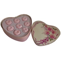 Potpourri Press Heart Rose Soap Tin Valentines Love New Vintage - $18.80