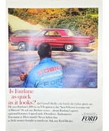 FORD COBRA - Fairlane 289 V-8 Best out of Detroit - 1965 VTG Print Ad - $12.98