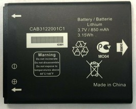 New Battery for Alcatel CAB3122001C1, CAB3120000C3, CAB3120000C1, CAB20K0000C1 - $19.99