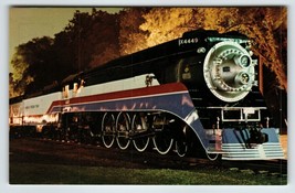 Railroad Postcard Train Locomotive American Freedom X4449 Railway Chrome Unused - £4.42 GBP