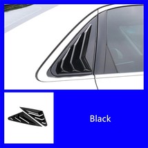   Color Rear Window Triangle Panel Decoration Cover Shutters Sticker For  A4 B8  - £105.57 GBP