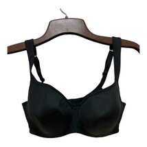 38D Jet Black Cacique Lightly Lined Balconette Lane Bryant Bra FreeShip Seamles - £16.98 GBP