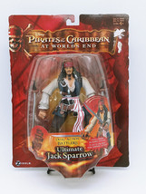 Disney Pirates of the Caribbean Jack Sparrow Action Figure At World&#39;s End - £15.69 GBP
