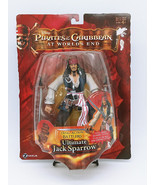Disney Pirates of the Caribbean Jack Sparrow Action Figure At World&#39;s End - £15.63 GBP