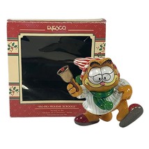 Garfield Christmas Ornament HO HO Holiday Scrooge Second Dickens Series Vintage - £17.94 GBP