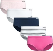 Reebok Girls&#39; Underwear - Seamless Hipster Briefs (5 Pack) M(8-10) - £13.96 GBP