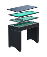Casino Game Table 4-in-1 Roulette Blackjack Craps with Full Set of Acces... - $10,037.03 MXN