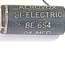 Aerovox .04MFD 600vdc Bi-Electric Capacitor BE6S4 - £3.67 GBP