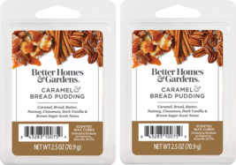 Better Homes and Gardens Scented Wax Cubes 2.5oz 2-Pack (Caramel Bread Pudding) - $11.99