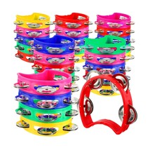 30 Pack Plastic Percussion Tambourine For Kids Noise Makers Tambourine B... - £90.83 GBP
