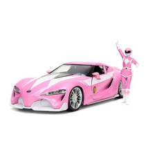 Power Rangers Toyota FT-1 with Pink Ranger - 1:24 Scale - £51.00 GBP
