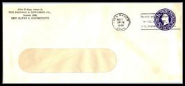 1948 US Cover - Bronson &amp; Townsend Co, New Haven, Connecticut G11 - £2.36 GBP