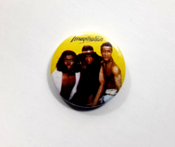Vintage Funk Soul Group Imagination Button from the 80s R&amp;B - $3.92